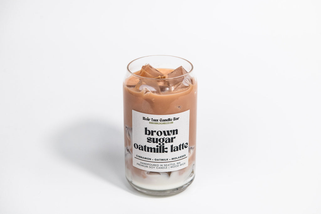 Brown Sugar Oatmilk Latte Coffee Candle