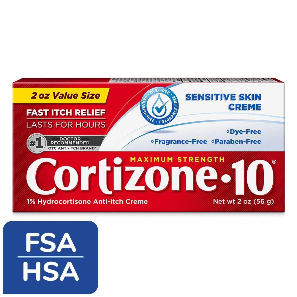 Cortizone-10 Maximum Strength Juckreizlinderung Creme, 1 % Hydrocortison, 56 g