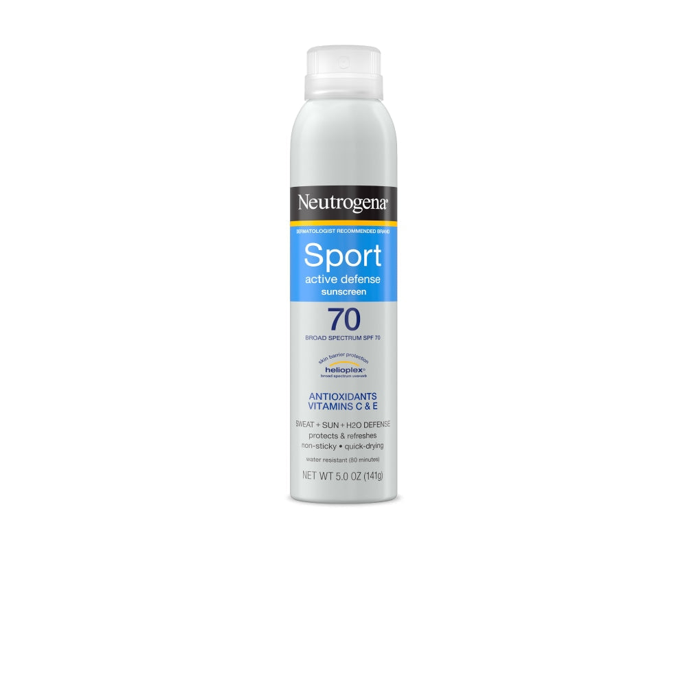 Spraj mbrojtës nga dielli Neutrogena Sport Active Defense SPF 70, 147 ml