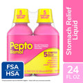 Pepto Bismol Lehtësim i 5 Simptomave Paketë Dyfishe 2 Shishe 355 ml