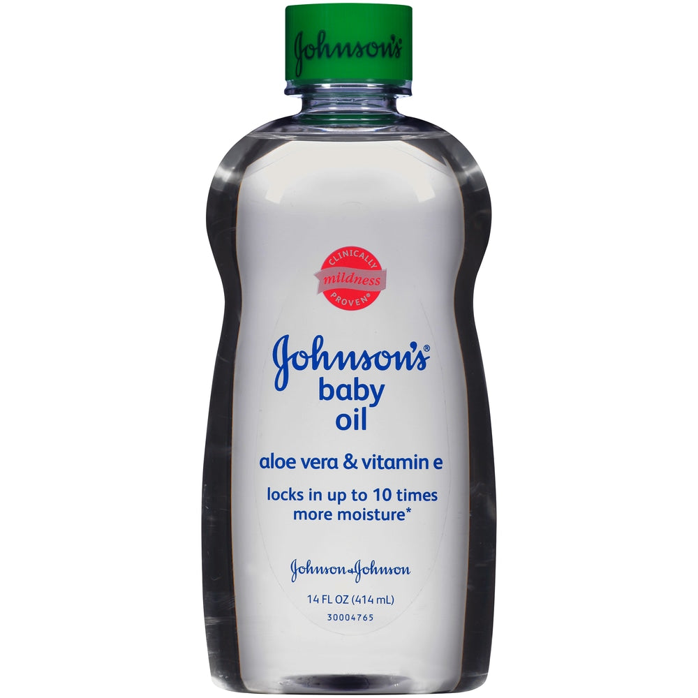 Vaj bebesh Johnson's me Aloe Vera dhe Vitaminë E - 14 Fl Oz