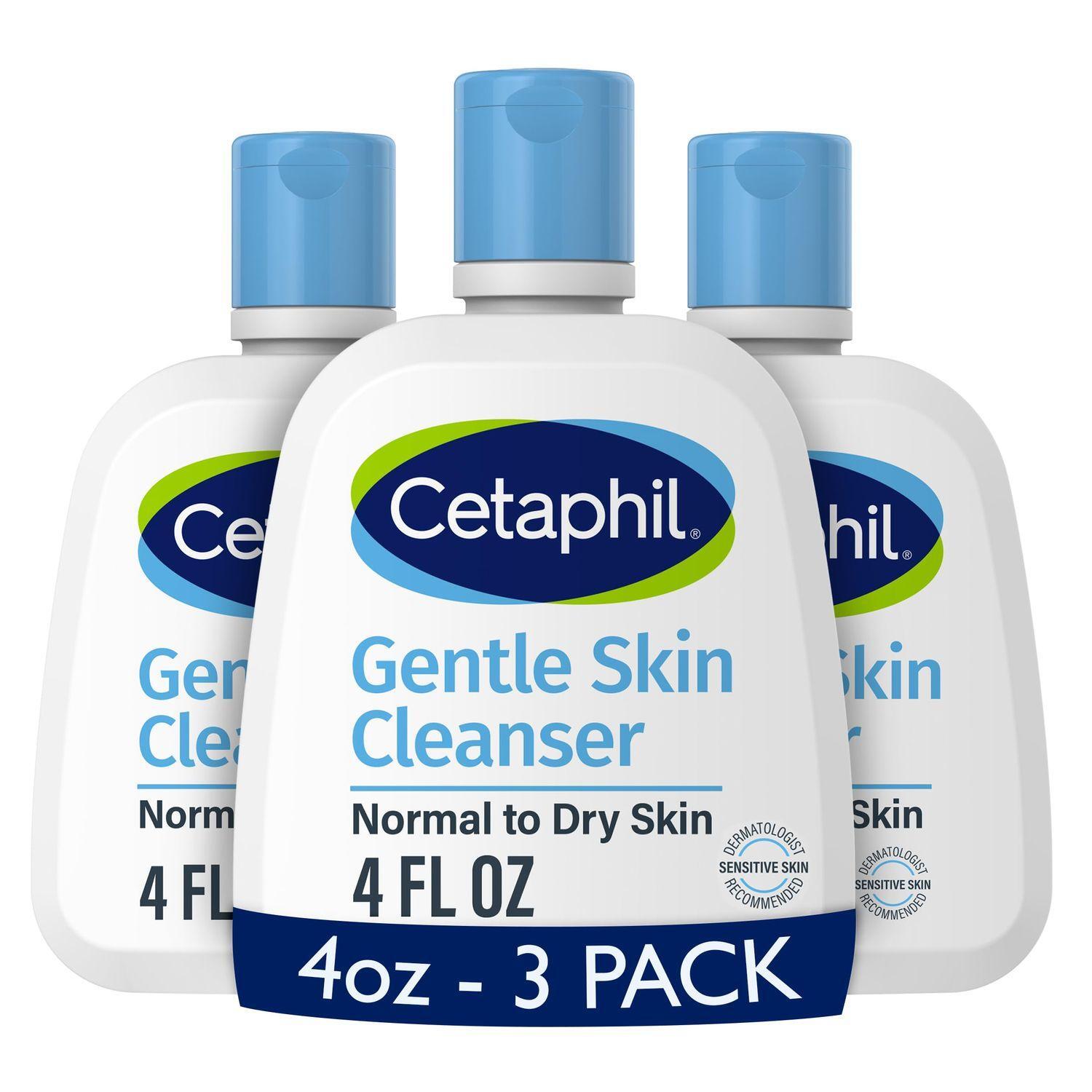 Larës fytyre Cetaphil, Pastrues hidratues i butë i lëkurës për lëkurë të thatë në normale të ndjeshme, I RI - 120 ml