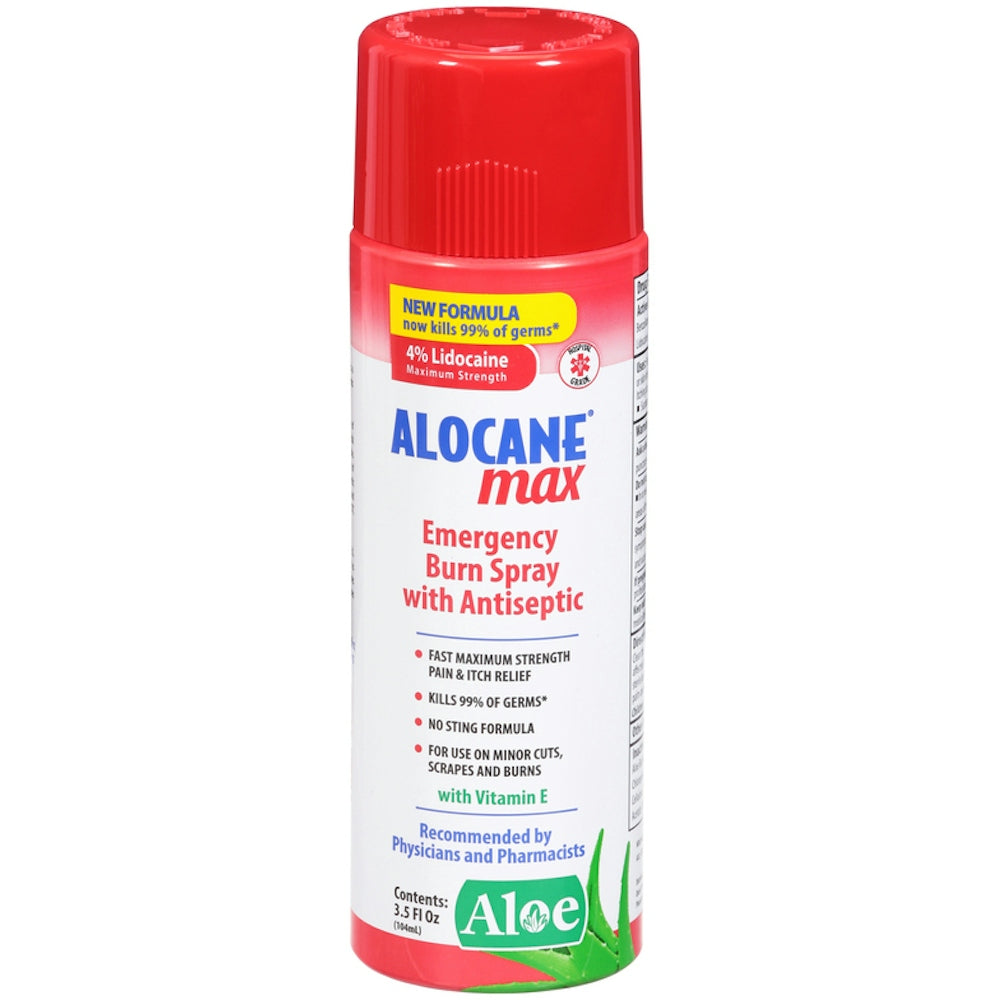 Alocane Max Notfall Brandwundenspray mit Antiseptikum 103,5 ml
