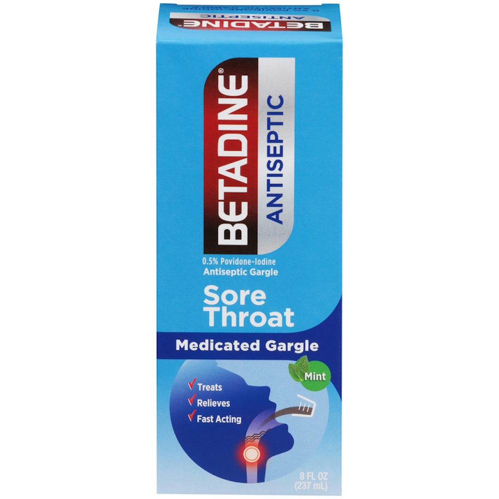 Betadine Antiseptisches Rachenspülmittel Minze