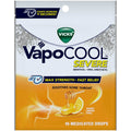 Vicks Vapo Cool Pastila të Forta Mjekësore, Mjaltë Limon i Ftohtë, 45 Pika – Zbut Dhimbjen e Fytit të Shkaktuar nga Kolla