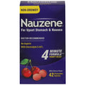 Nauzene Wilder Kirschgeschmack Macht nicht müde Für Magenverstimmung & Übelkeit Kautabletten