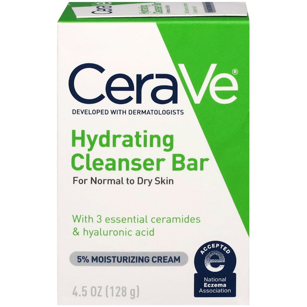 CeraVe 5% Feuchtigkeitsspendende Creme Hydrating Cleanser Bar 4.5 Oz