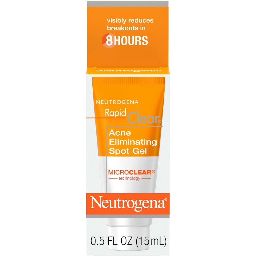 Xhel Trajtimi Lokal Eliminues i Akneve Neutrogena Rapid Clear me Shtrydhje Dëllinje dhe Acid Salicilik - 0.5 Fl Oz