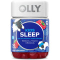 Olly Kids Sleep Raspberry Flavor Gummy Supplement Melatonin .5mg