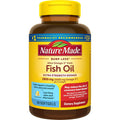Nature Made Extra Strength Burp-Less Omega 3 Fischöl 2800 mg, Unterstützt ein gesundes Herz, Gehirn, Augen und die Stimmung, 60 Softgels