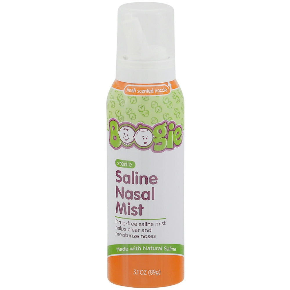 Boogie Sterile Saline Nasal Spray 3.1 Oz