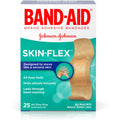 Fashatë Ngjitëse Sterile Band-Aid Skin-Flex për Kujdesin e Parë dhe Trajtimin e Plagëve nga prerjet, gërvishtjet dhe djegiet e lehta, të lehta, të rehatshme dhe të qëndrueshme me ndjesinë e një lëkure të dytë, një madhësi