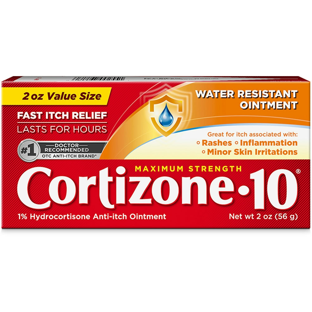 Cortizone-10 Pomadë Kundër Kruajtjes, Fortësi Maksimale 1 Oz