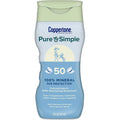 Locion dielli Coppertone Pure & Simple Mineral me Oksid Zinku - SPF 50 - 177 ml