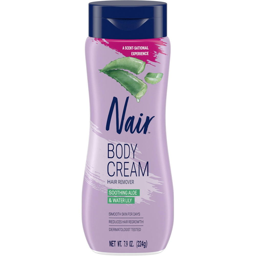 Nair Körpercreme Beruhigende Aloe/Wasserlilie Haarentferner 224 g