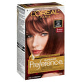 Ngjyrë permanente për flokë L'Oreal Superior Preference, nuancë e ngrohtë, gështenjë e çelët 6R
