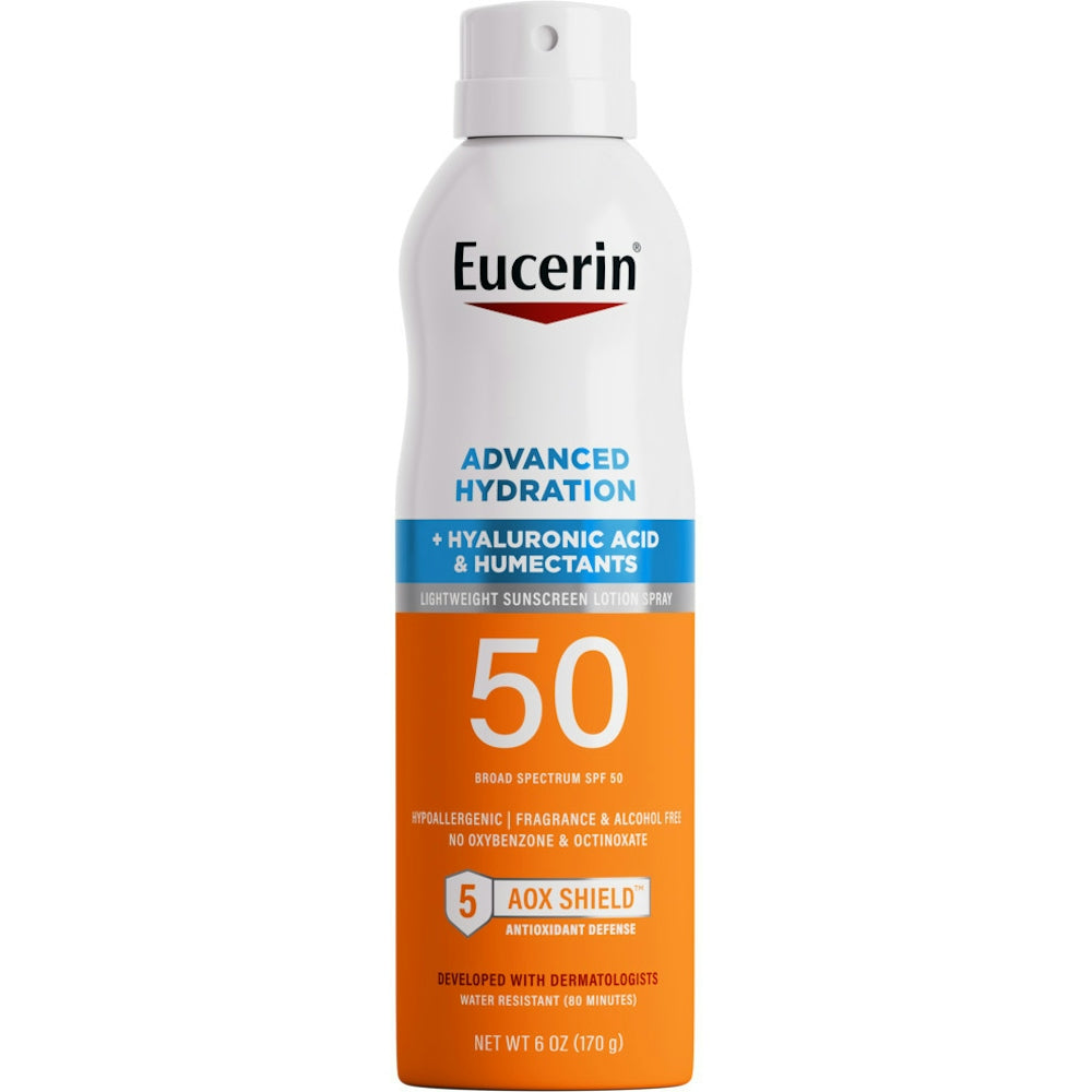 Eucerin Advanced Hydration Sonnenschutz-Spray – LSF 50 – 177 ml