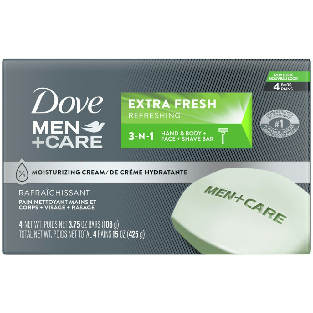 Dove Men+Care Extra Fresh Seifenstück für Körper und Gesicht