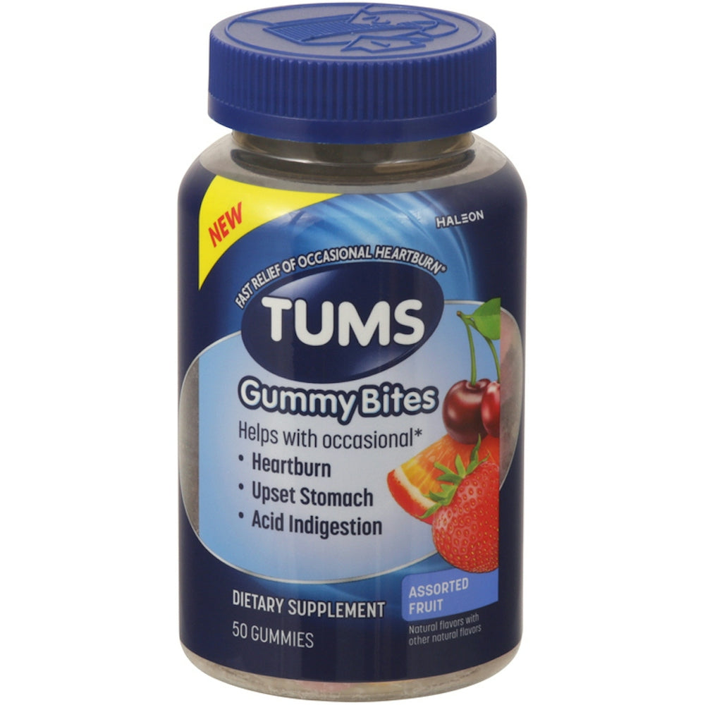 Tums Fruchtgummi-Stücke gemischt – 50 Stück
