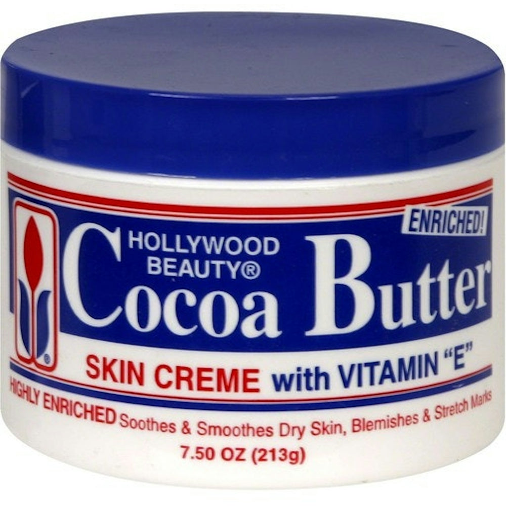 Hollywood Beauty Krem Lëkure me Gjalpë Kakao me Vitaminë E (7.5 oz)