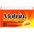 Motrin IB Schmerzmittel/Fiebersenker, 200 mg, überzogene Kapseln