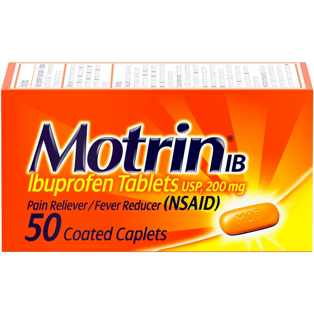 Motrin IB Schmerzmittel/Fiebersenker, 200 mg, überzogene Kapseln