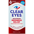 Clear Eyes Maximum Redness Relief Lubricant/Redness Reliever Eye Drops, 0.5 Fl Oz