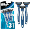 Gillette MACH3 Smooth Shave Disposable Razors 3 ct