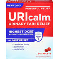 Uricalm Max Strength Lehtësim i Dhimbjeve Urinare, 99.5 mg Fenazopiridinë HCl, 24 Tableta