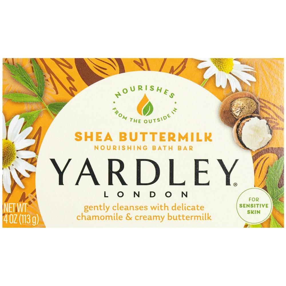 Yardley London Sheabutter Buttermilch Seife für empfindliche Haut
