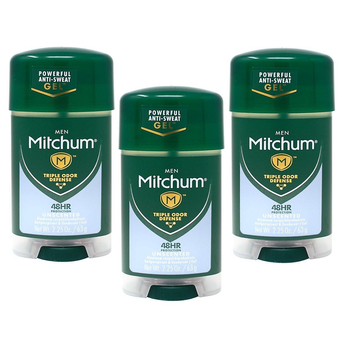 Mitchum Men Gel Antitranspirant Deodorant, Geruchsneutral, 64g