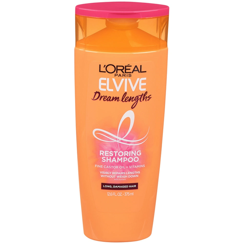 L'Oréal Paris Elvital Dream Lengths Reparatur Shampoo für langes, strapaziertes Haar, 375 ml