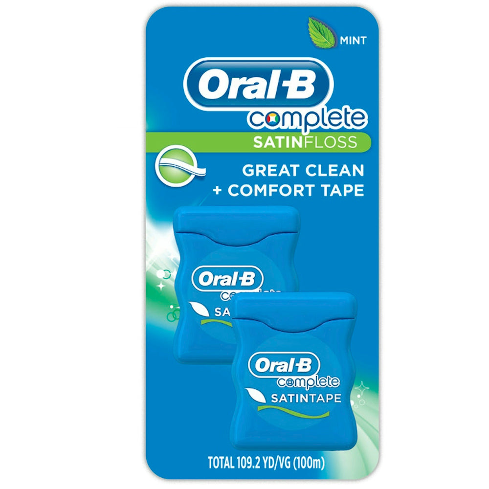 Oral B Complete Satin Dental Floss me Mente, 50m, Paketim Dysh