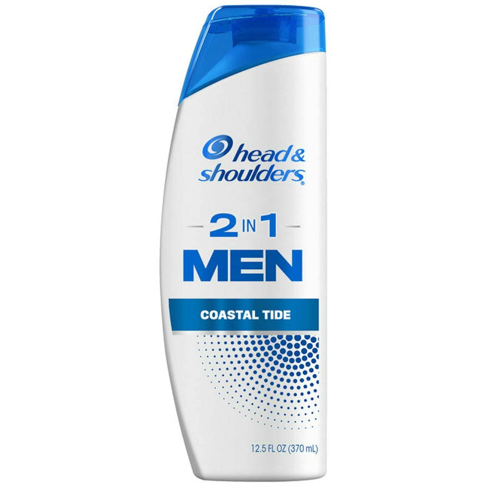 Head & Shoulders Men 2 në 1 Shampo Kondicioner Kundër Zbaticës Plot dhe i Trashë, 370 ml