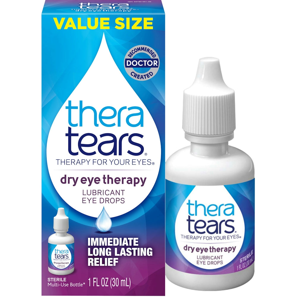 TheraTears Value Size Sterile Gleitende Augentropfen 30ml