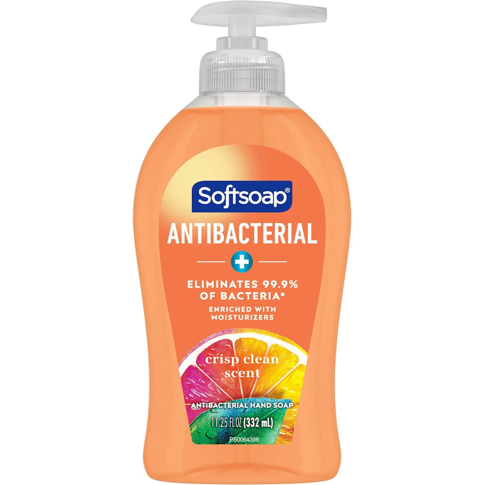 Softsoap Antibakterielle Flüssigseife mit Pumpspender Frisch & Sauber