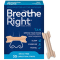 Breathe Right® Nasenstreifen – Original beige, groß (extrastarker Halt)