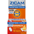 Zicam Zinc Cold Remedy Ultra Rapid Melts Tableta Shpejt Tretëse me Shije Kremi Portokalli 18 copë