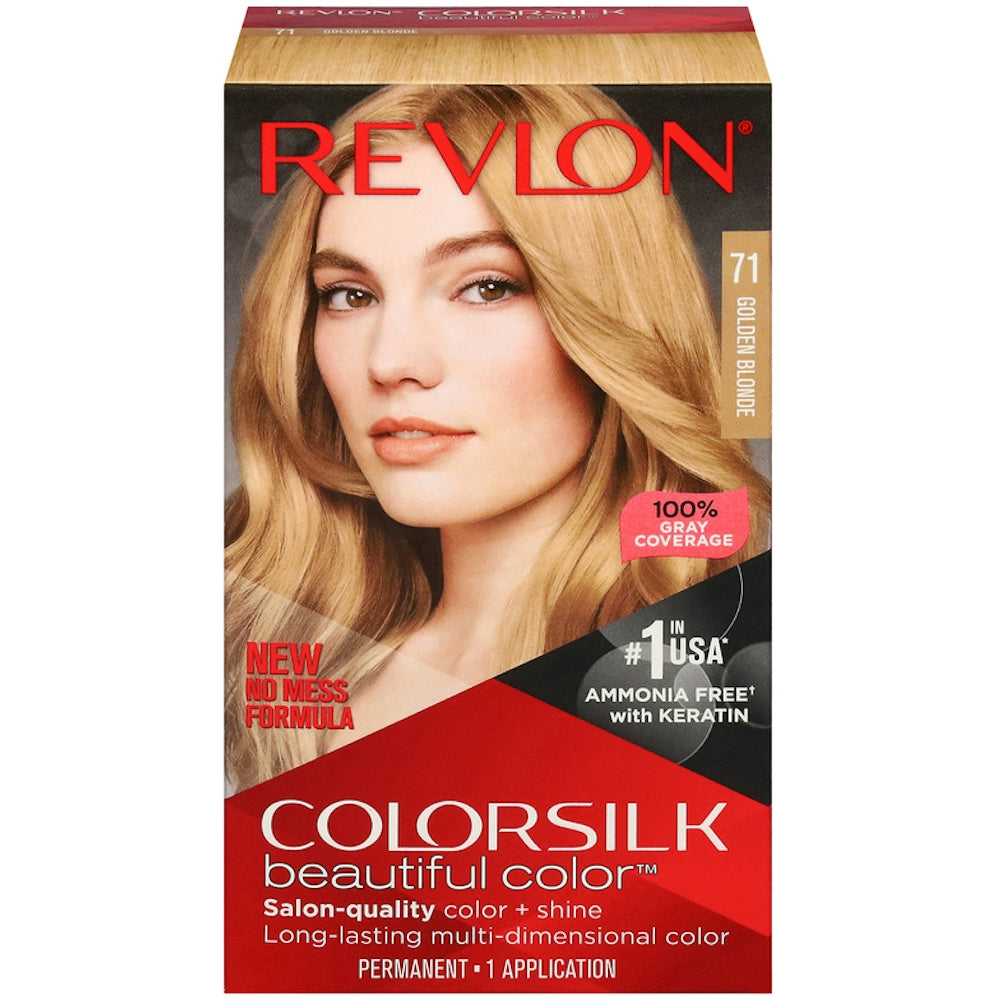 Revlon® Colorsilk Beautiful Color™ – Ngjyrë e Përhershme Flokësh (Bionde e Artë 71)