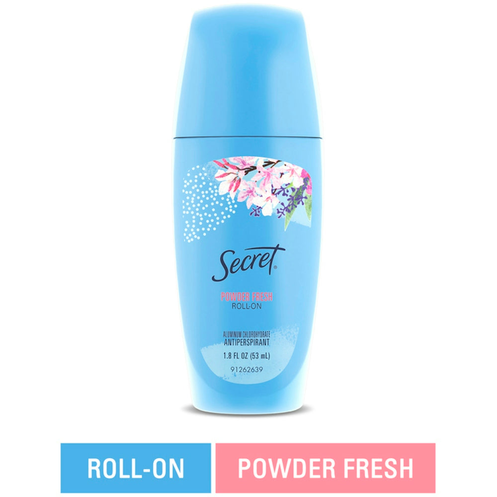 Secret Antiperspirant, Pluhur i Freskët, Roll On 1.8 Fl Oz