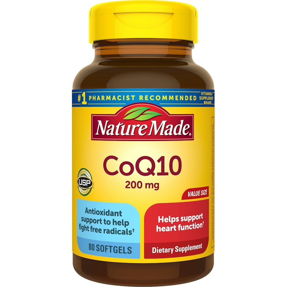 Nature Made Co Q10, 200 Mg, Weichkapseln, Vorteilspackung