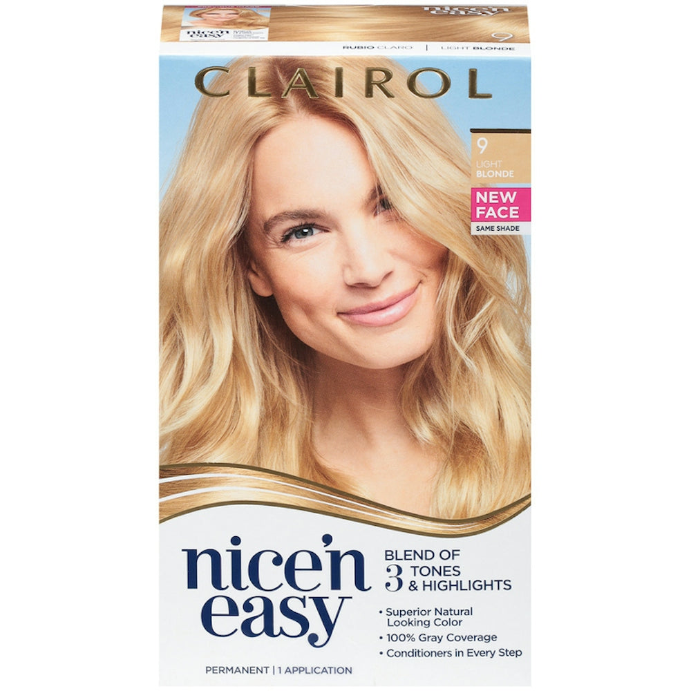 Clairol Nice 'n Easy Permanente Haarfarbe 9 Hellblond