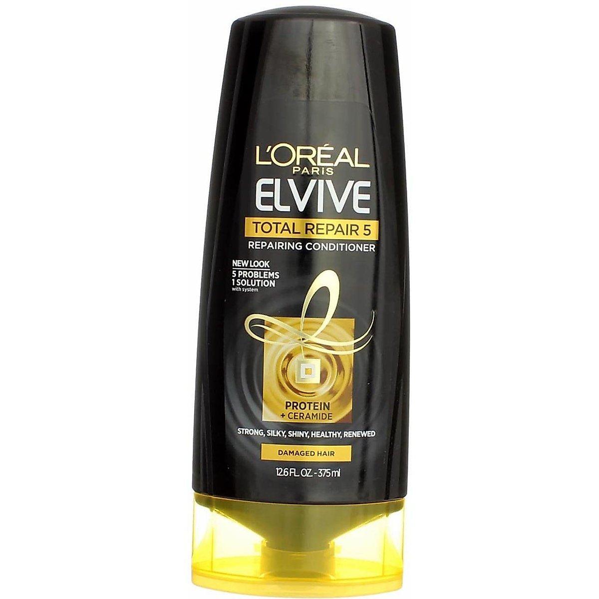 L'Oreal Paris Elvive Total Repair 5 Aufbauende Spülung, 375 ml