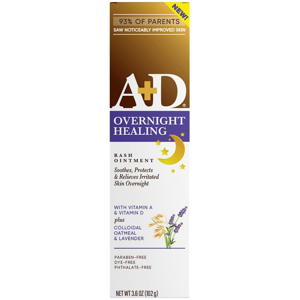 A+D Overnight Healing Windelcreme 3,6 Oz