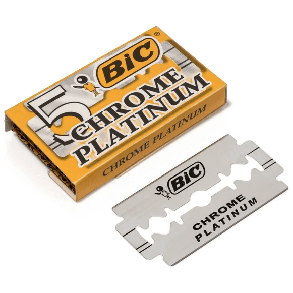 Bic Chrome Platinum Rasierklingen im 5er-Pack
