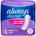 Always Discreet Einlagen, leichte Saugfähigkeit, normale Länge, 30 Stück