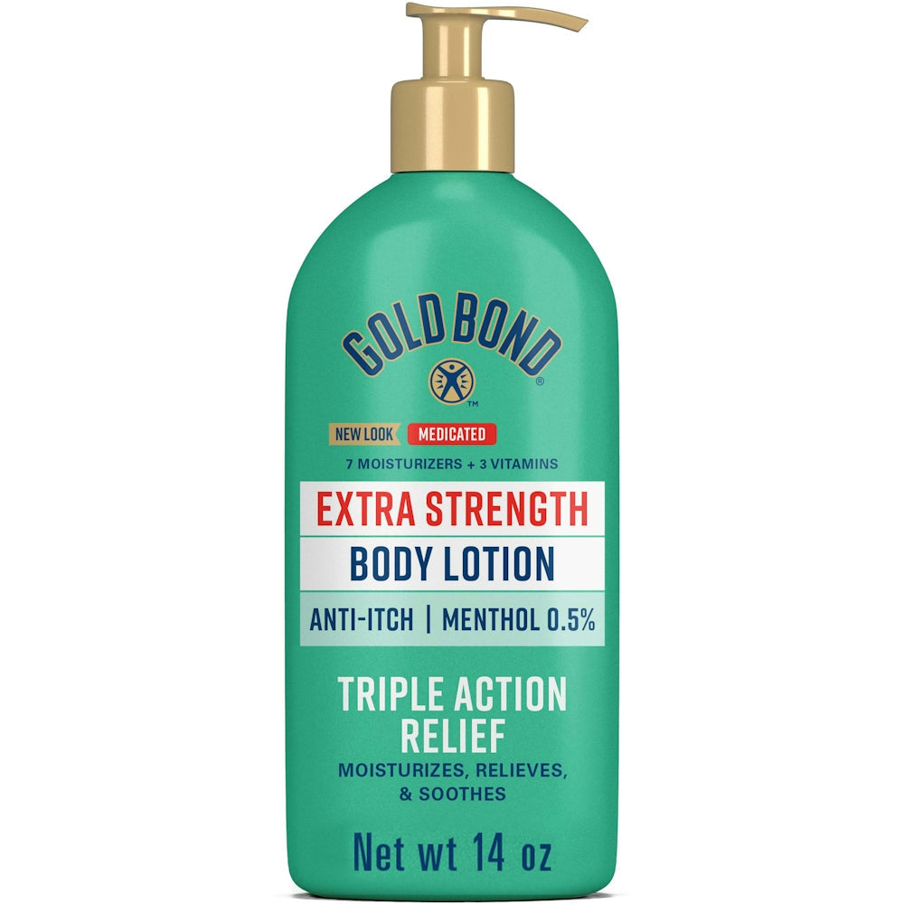 Gold Bond Körperlotion, Extra Stärke, juckreizstillend 400 ml
