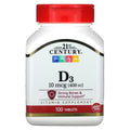 Vitamin D3 10 mcg (400 IE) Tabletten, 100 Stück, Einzeldosis (UD)