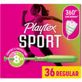 Playtex Sport Tampons, normale Saugstärke, unparfümiert – 36 Stück