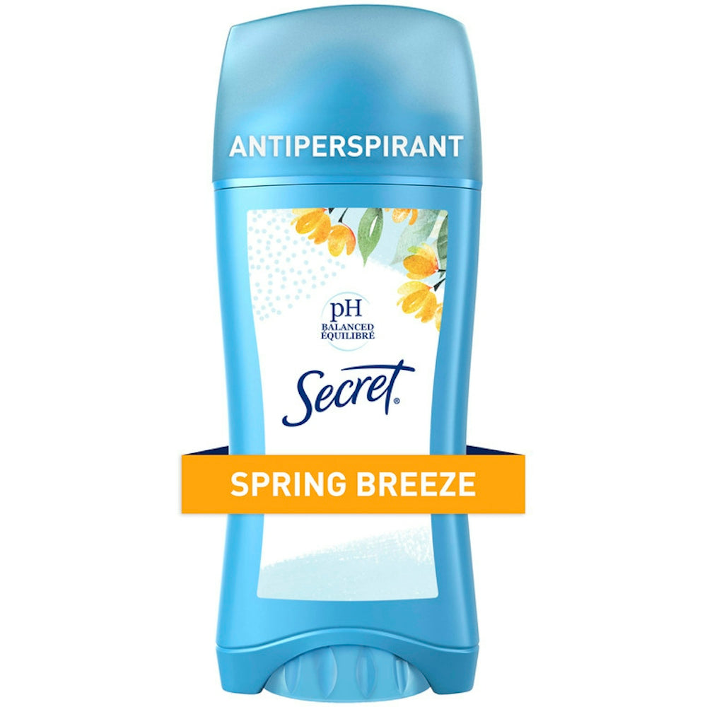 Secret Antitranspirant/Deodorant, Spring Breeze, unsichtbares festes Deo 73g